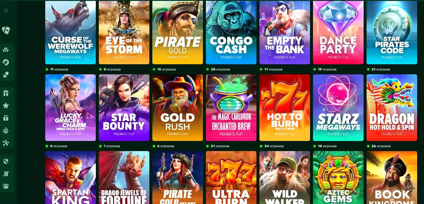 Pokerok casino интерфейс слотов